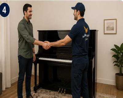 حمل و جابجایی پیانو